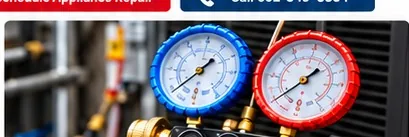HVAC pressure gauges